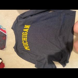 michigan sweatshirt